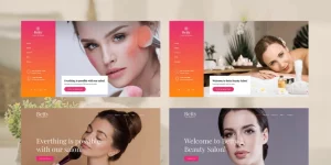 Betty – Beauty Salon and Makeup WordPress is perfect if you like a minimal