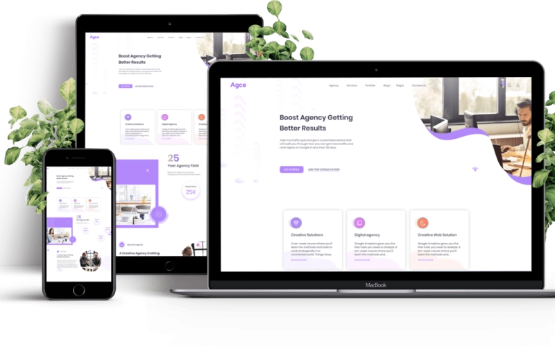 Beversatile Agency Theme is the ideal creative One-Page  Multi-Page WordPress theme