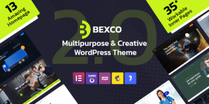 Bexco: A Creative Multipurpose WordPress Theme If you're on the lookout for a versatile and dynamic theme to elevate your WordPress website