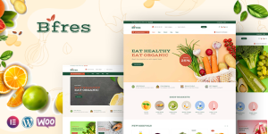 Welcome to the world of BFres Organic Food WooCommerce Theme – a theme specially designed for organic food stores