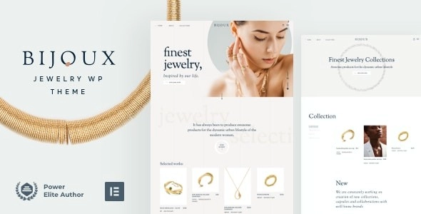 Bijoux: Perfect for stylish handcrafted jewelry shops. No programming skills needed. Great for watches