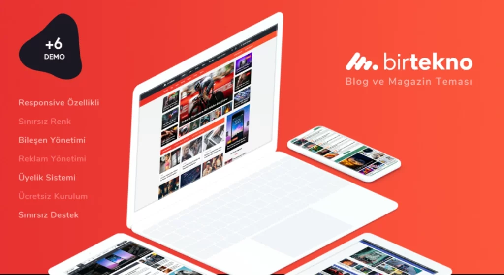 BirTekno - Wordpress Responsive Blog and Magazine Theme