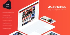 BirTekno - Wordpress Responsive Blog and Magazine Theme