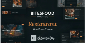 Discover Bitesfood - the ultimate Cafe and Restaurant WordPress Theme! With stunning designs