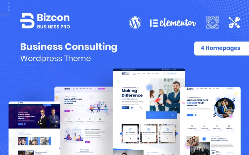 Bizcon is one of best Business  Consulting WordPress Theme with the features that included with this business theme. You can use this theme for any king business purpose like financial advisors