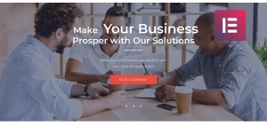 If you need a hassle-free theme for a profitable business consulting website