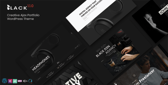 Blackdsn – Creative Ajax Portfolio WordPress Theme Hey there