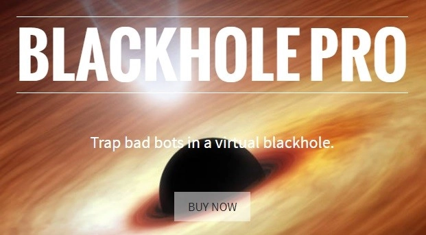 Blackhole Pro is a WordPress security plugin that automatically detects and traps bad bots in a virtual blackhole