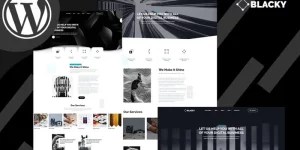 Blacky Black Digital Agency WordPress Theme is a black creative created for web and creative digital agencies