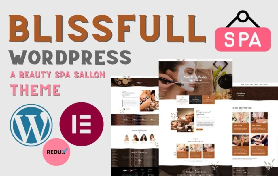 Discover Blissfullspa - Your Truly Beautiful Specialist WordPress Theme! This elegant