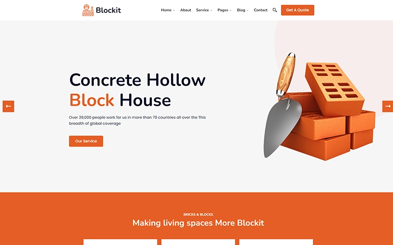 Blockit is a Block It Design WordPress Theme. We have created this extensive WordPress theme to provide what you are glancing for to a website. It is tailored to your needs and the expectation of your clients. The theme a beauty was great the on tablets and mobile devices payable…