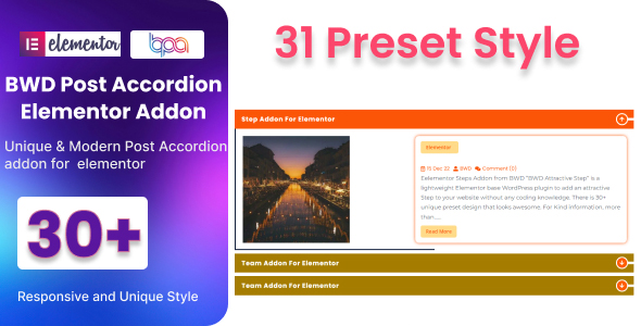 Transform your WordPress blog with the Blog Post Accordion Addon for Elementor. Get it exclusively on Bevaultx. Subscribe now for premium downloads!