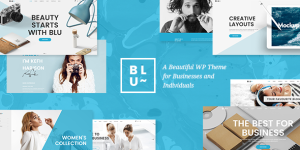 Blu - A Beautiful Theme for Businesses and Individuals Let’s dive into Blu