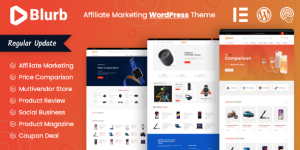 Boost your affiliate marketing with the Blurb Affiliate Marketing WordPress Theme. Subscribe to Bevaultx for unlimited access to premium themes!