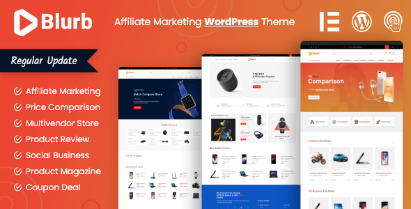 Boost your affiliate marketing with the Blurb Affiliate Marketing WordPress Theme. Subscribe to Bevaultx for unlimited access to premium themes!