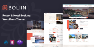 Create a seamless booking experience with Boliin Resort WordPress theme. Perfect for hotels and resorts to showcase services. Available on ThemeForest.