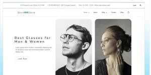 Discover Bond Store – a versatile WooCommerce WordPress theme designed for your eyewear and fashion needs. Built with Elementor