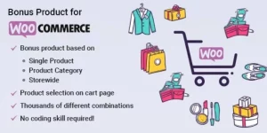 Enhance your WooCommerce store with Bonus Product plugin. Offer free gifts