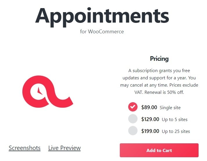 Want to manage appointments and bookings on your WordPress site? WooCommerce Appointments is the perfect plugin for handling appointments on your own website. Fully integrated with WooCommerce