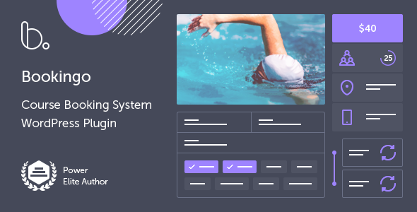 Bookingo – Course Booking System for WordPress Looking for a top-notch course management tool? Check out Bookingo – Course Booking System for WordPress. Designed specifically to streamline your course booking processes