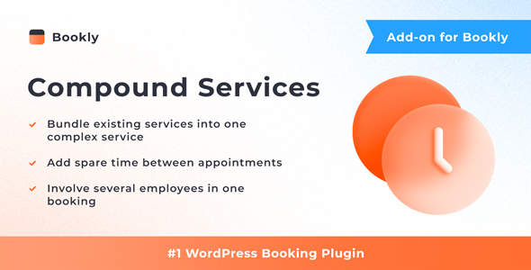 Simplify multi-service bookings seamlessly with the Bookly Compound Services Addon. Maximize efficiency and integrate with Bevaultx for premium WordPress resources.