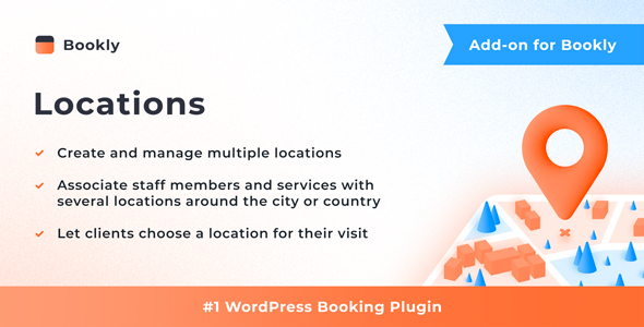 Streamline bookings across multiple venues with the Bookly Locations Addon. Enhance user experience and save money with Bevaultx's premium plugins.