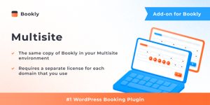 Enhance your WordPress bookings with Bookly Multisite Addon. Manage multiple websites seamlessly. Subscribe to Bevaultx for premium plugins!