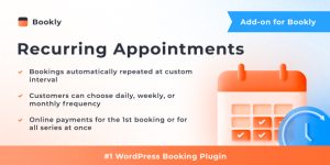 Your clients can now book a whole series of recurring appointments weeks or months ahead