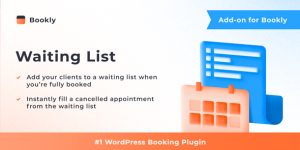 Never miss an appointment! Use Bookly Waiting List Add-on for seamless scheduling and client notifications. Available on Bevaultx with premium plugins.