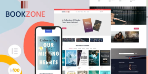 Discover Bookzone - the ultimate WooCommerce theme for book stores! With stunning design