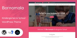 Bornomala - Kindergarten  School WordPress Theme: Elevate Your Educational Website Get ready to revolutionize your educational website with the Bornomala - Kindergarten  School WordPress Theme. This theme is ideal for all types of educational institutions