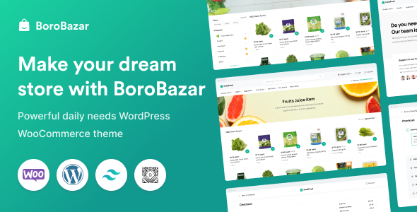 Borobazar - Daily Needs WooCommerce WordPress Theme Introducing the Borobazar - Daily Needs WooCommerce WordPress Theme