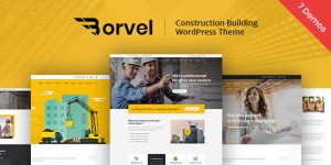 Looking to elevate your construction or building company's online presence? Say hello to the Borvel Construction Building Company WordPress Theme. Crafted specifically for construction and building businesses