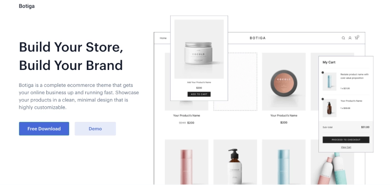 Botiga is a complete WooCommerce theme that gets your online business up and running fast. Showcase your products in a clean