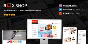 BoxShop – Responsive WooCommerce WordPress Theme Are you on the hunt for a powerful and stylish eCommerce solution? Look no further! The BoxShop – Responsive WooCommerce WordPress Theme is an incredible option that can elevate your online store to new heights. Whether you're selling electronics