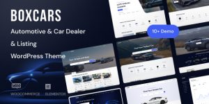 Upgrade your car dealership website with Boxcar Automotive WordPress Theme. Easy customization