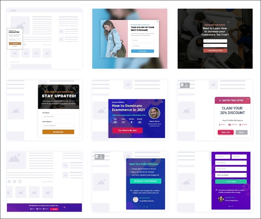 Convert your visitors to Customers on Autopilot with 200+ Powerful Conversion Widgets The All in One Visitor Conversion Engine for WordPress