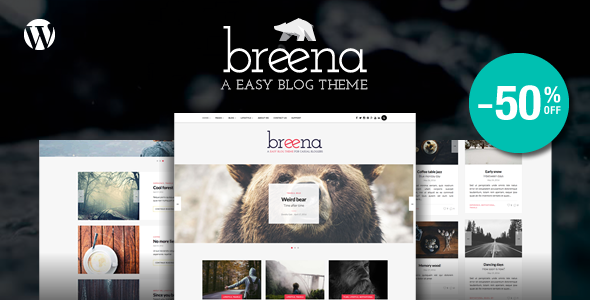 Elevate your blog with Breena - a stylish