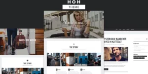 Brehoh is responsive one page portfolio WordPress Theme with clean