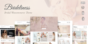 Brideliness - Wedding Shop WooCommerce Theme: The Ultimate Choice for All Wedding Enthusiasts Are you planning to build a spectacular wedding-themed website? Look no further than the Brideliness - Wedding Shop WooCommerce Theme. This fantastic WordPress theme is specially designed to cater to the unique needs of wedding planners