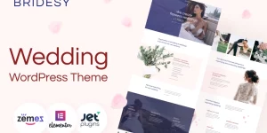 Both women and men of all ages are dreaming of the most special day of their lives more or less. With the help of the WordPress wedding theme