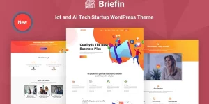 Briefin is an IoT and AI Tech Startup Responsive WordPress Theme. The theme has a lot of functions. we use elementor page builder. it also we created 80+ custom elements in our theme. you can use the theme variety category. like as agency