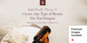 Brielle - Beauty Salon and Cosmetics Theme Looking to elevate your beauty and cosmetics business with an elegant