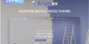 Discover Brightex – Painting Services Multipurpose Classic WordPress Elementor Theme! Effortlessly create stunning websites