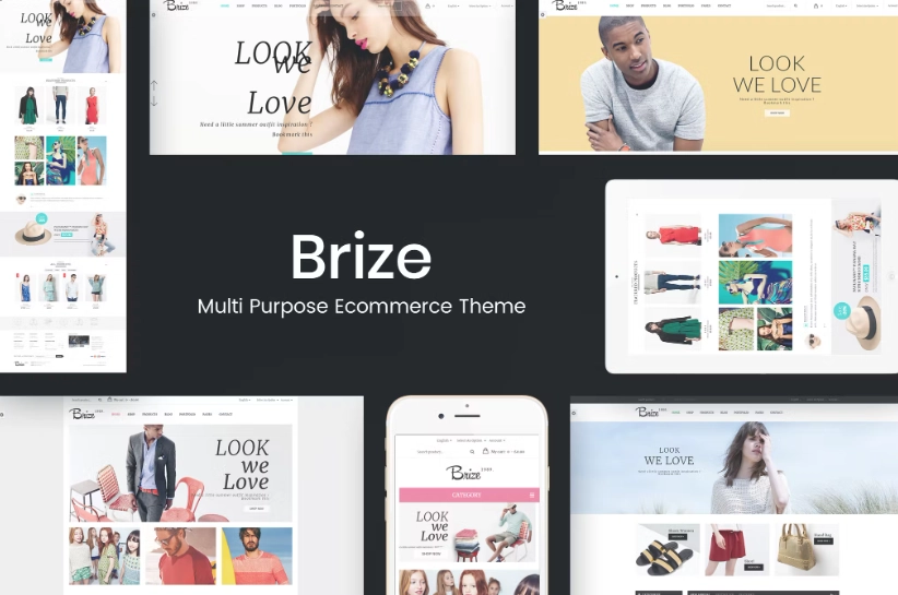 Brize – Responsive WooCommerce Fashion Theme is suitable for fashion shop. We have included multiple layouts for home page