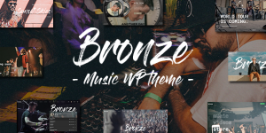 Bronze: A Professional Music WordPress Theme Are you a music aficionado looking for the perfect WordPress theme for your website? Look no further! The Bronze: A Professional Music WordPress Theme is here to meet all your needs. With its cutting-edge design and user-friendly interface