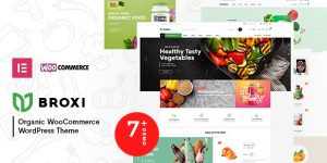 Broxi Organic WooCommerce WordPress Theme If you're looking for an eye-catching