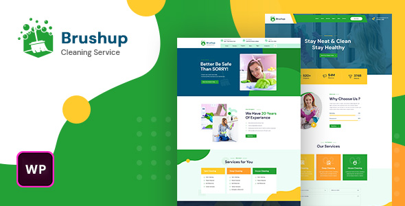 Brushup - Cleaning Service Company WordPress Theme: The Ultimate Solution for Cleaning Service Businesses Hey there