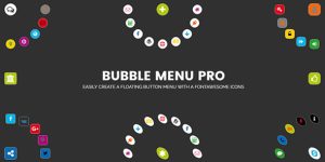 Use the WordPress plugin Bubble Menu Pro to enhance the functionality of your theme. Highlight the most important things: the site navigation icons