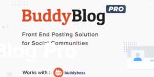 BuddyBlog Pro is the most flexible and user friendly front end posting solution for BuddyPress and BuddyBoss platform. Allow your users to post and manage any type of content (based on post types) from their profile. Set your workflow. Super flexible form creation with advanced features set such as individual…